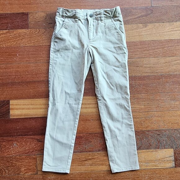 Cat & Jack Tan Chino Skinny Pants Size 6 - Picture 1 of 13